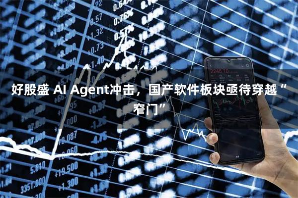 好股盛 AI Agent冲击，国产软件板块亟待穿越“窄门”